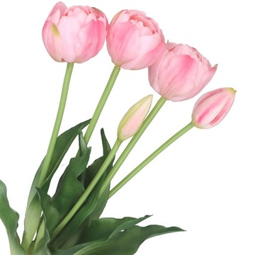 TULIPANY BUKIET TULIPANÓW GUMOWE GUMOWANE JAK ŻYWE
