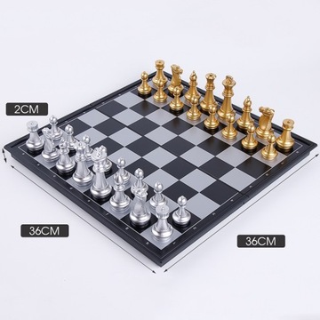 32 cm klasyczny styl 1 zestaw złoto srebrne czarno