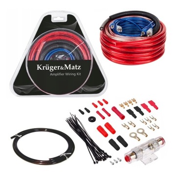 Przewody Kable CAR AUDIO 60A Tuba Wzmacniacz