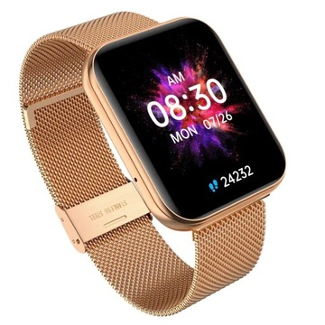 SMARTWATCH GARETT GRC MAXX GOLD STEEL