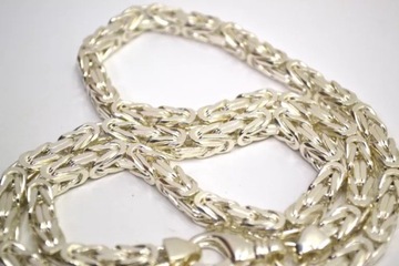 СЕРЕБРЯНАЯ - КОРОЛЕВСКАЯ ЦЕПЬ PR925 120.93G 60СМ