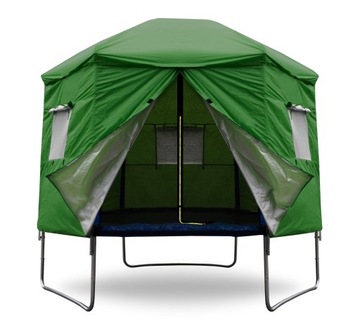 NAMIOT NA TRAMPOLINE OGRODOWĄ 180cm 1,8m DOMEK
