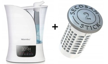 Ultradźwiękowy nawilżacz powietrza Warmtec Mist Up + kostka antybakteryjna