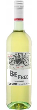 Wino bezalkoholowe be free bezalkoholowe półsłodkie białe 750 ml