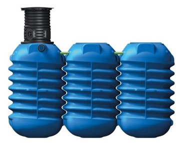 Zbiornik na deszczówkę MODULARIS 7500l z nadbudowa KOMFORT - 4rain