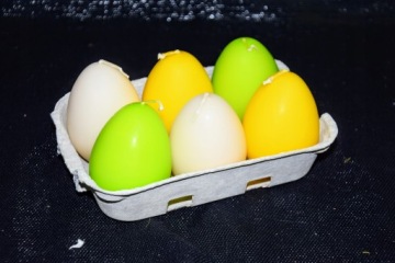 СВЕЧА МАЛЕНЬКАЯ ЯИЧНАЯ, МАТ 60/45