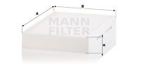 FILTR KABINA CU 28 016 MANN-FILTER LAND ROVER