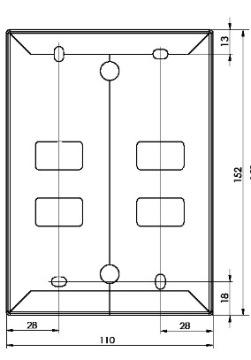 URMET 4-КНОПОЧНЫЙ ДОМОФОН 5025/4D