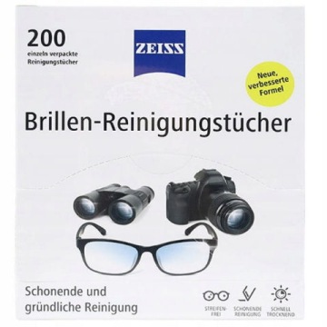 Vlhčené Ubrousky Na Obrazovky Zeiss 200 ks
