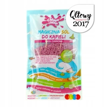 CHLAPU CHLAP MAGICZNA SÓL DO KĄPIELI WATA CUKROWA