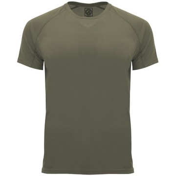 koszulka wojskowa termoaktywna oddychająca khaki t-shirt wojskowy