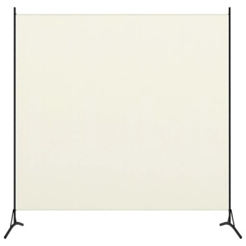 Parawan 1-panelowy, kremowy, 175 x 180 cm