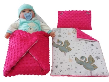 Povlečení Pro Panenku Kornout/zavinovačka Pro Panenky. Komplet