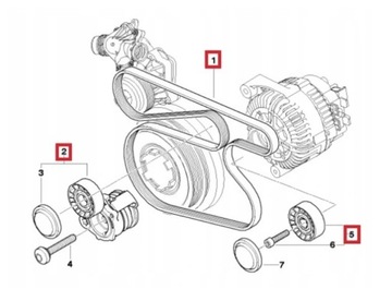 Натяжитель ремня INA 534033110 11287790447