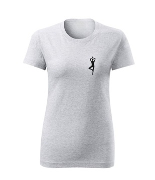 Koszulka T-shirt JOGA MEDYTACJA ASANA JOGIN JOGINKA damska