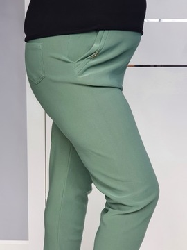 Гладкие длинные брюки PLUS SIZE различных цветов на выбор r50 5/6xl