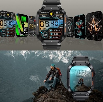 SMARTWATCH MĘSKI ZEGAREK GRAVITY +GRAWER ROZMOWY POLSKIE MENU 400mAh SPORT