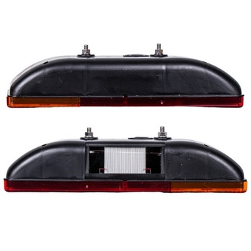 Лампы Ursus C-360 передние + задние WAŚ POLSKA в комплекте с подсветкой борта