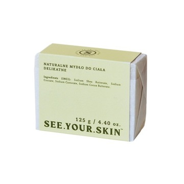 SEE YOUR SKIN, naturalne mydło do ciała delikatne