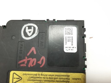 VW GOLF V МОДУЛЬ ДАТЧИКА УГЛА ПОРУЛЯ 1K0953549A