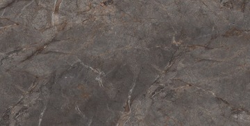 НАПОЛЬНАЯ ПЛИТКА ДЛЯ ВАННОЙ КОМНАТЫ ГРЕС МРАМОР ZORANI NERO 60X120 РЕЗЬБА / МАТОВАЯ