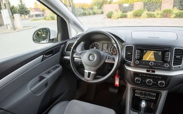 Volkswagen Sharan II Van 2.0 TSI 200KM 2014 Volkswagen Sharan 2.0B 200Ps Ledy Xenony Automat 7 Foteli Alkantara Klimat, zdjęcie 29