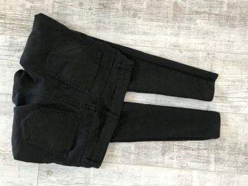 H&M * jeans rurki spodnie * 42 XL wysoki stan