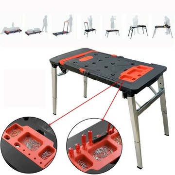 РАБОЧИЙ СТОЛ СКЛАДНАЯ РАБОЧАЯ ТЕЛЕЖКА 7 в 1