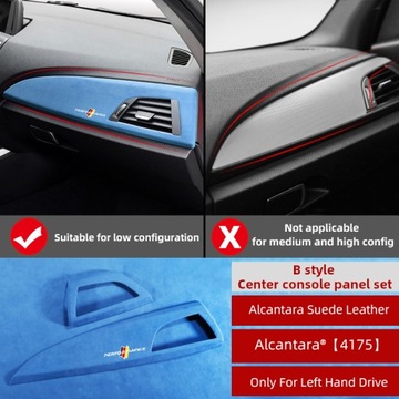 ALCANTARA DO BMW F20 F21 F22 F23 1 2 SERIES PANEL