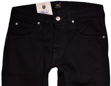LEE spodnie regular SLIM black DAREN _ W36 L32
