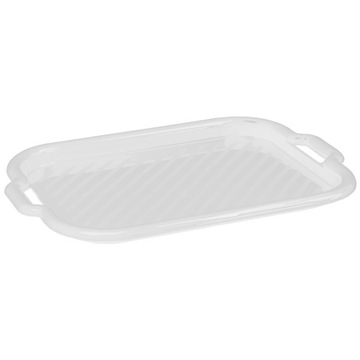 229018 DOMOTTI CLEVER TACA DUŻA BIAŁA 53x37x3 CM