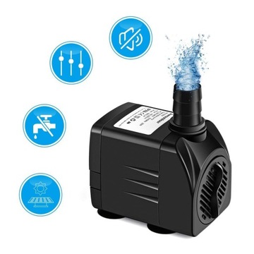 НАСОС ЦИРКУЛЯЦИОННОЙ ЖИДКОЙ ВОДЫ 600Л/Ч ДЛЯ ФОНТАННОГО ПРУДА