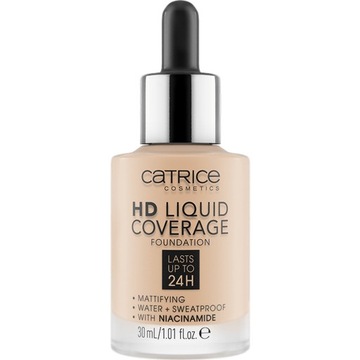 Catrice HD Liquid Coverage Podkład w płynie - 010 LIGHT BEIGE 30ml