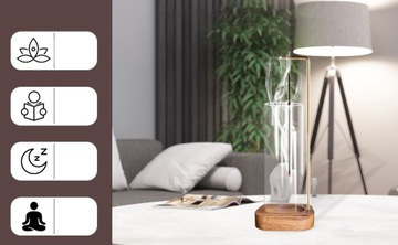 ПОДСВЕЧНИК ДЛЯ ЛАДИОВ ПОДСТАВКА ДЛЯ ЛАДИОВ СО СТЕКЛЯННОЙ КРЫШКОЙ