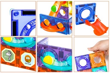 МАГНИТНЫЕ КОНСТРУКЦИОННЫЕ БЛОКИ 3D СВЕТЯЩИЕСЯ ДОРОЖКИ ОБРАЗОВАТЕЛЬНЫХ ЗДАНИЙ