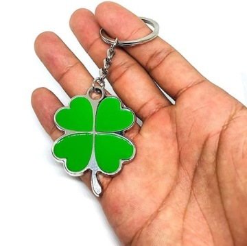 МЕТАЛЛИЧЕСКИЙ БРЕЛОК LUCK CLOVER LUCK