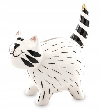 SKARBONKA FIGURKA KOT CERAMIKA 14,5x13x7,5 141505