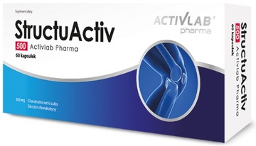 STRUCTUACTIV 500mg Chondroityna ZDROWE STAWY 60 kapsułek