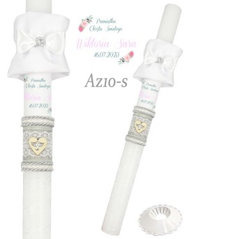 КРЕЩЕННАЯ СВЕЧА КРЕЩЕННАЯ СВЕЧА с ИМЕНЕМ для мальчика и девочки