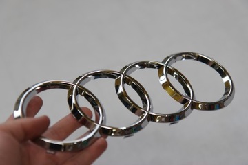 ЭМБЛЕМА ЗНАК Логотип AUDI передние Маски A3 A4 A5 A6 273x94mm PREMIUM MP251