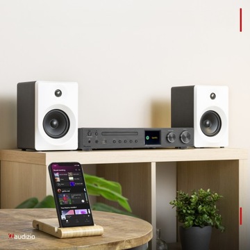 Tuner cyfrowy radio internetowe WIFI DAB+ CD tuner FM BT USB MP3 Audizio