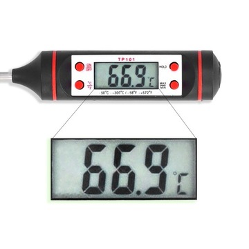 Цифровой кухонный термометр для выпечки мяса, вина, ЖК-щуп