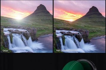 K&F ФЕЙДЕРНЫЙ ФИЛЬТР СЕРЫЙ РЕГУЛИРУЕМЫЙ ND3-ND1000 77 мм