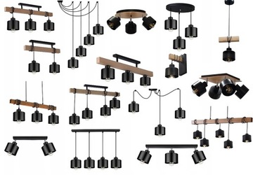 LAMPA PLAFON SUFITOWY ŻYRANDOL LED E27 POKÓJ SYPIALNIA SALON NOWOCZESNA
