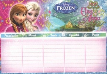 PLAN LEKCJI FROZEN DISNEY