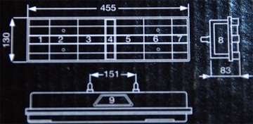 SADA SVĚTLO ZADNÍ MERCEDES SPRINTER VARIO VOLKSWAGEN LT VW T4