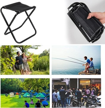 SKŁADANY STOŁEK MINI KRZESŁO, OUTDOOR SKŁADANE KRZESŁO CAMPING WĘDKARSTWO