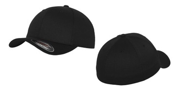 CZAPKA Z DASZKIEM FLEXFIT CZARNA DAMSKA MĘSKA S/M