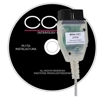Interfejs OBD2 Mini VCI do Toyota Lexus Techstream