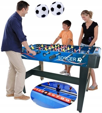 STÓŁ DO PIŁKARZYKÓW PIŁKARZYKI STOŁOWE GRA ZRĘCZNOŚCIOWA DLA DZIECI + PIŁKI